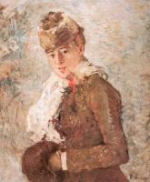 Morisot, Berthe - Winter (Woman with a Muff)